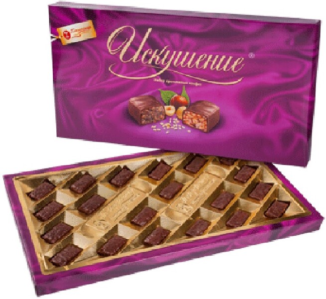 Конфеты Искушение, Пензенская кондитерская фабрика, 250 гр.