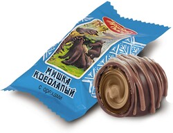 Конфеты Мишка косолапый с ореховой начинкой и орехами, Красный Октябрь