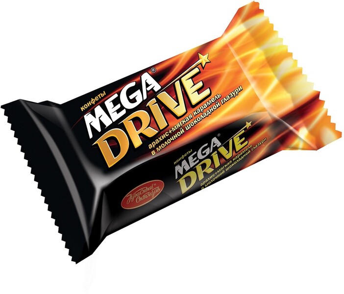 Конфеты Mega Drive, Красный Октябрь, 35 гр.