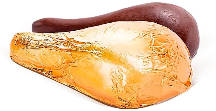 Шоколадные бутылочки с ликёром