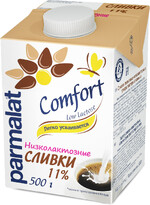 Сливки Parmalat безлактозные 11% 500 мл