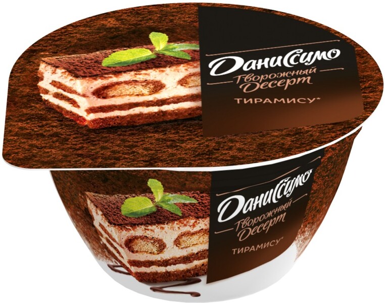БЗМЖ Продукт твор Danone Даниссимо 2-сл тирамису 5,1% 140гст