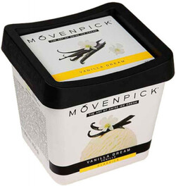 Мороженое Movenpick Vanilla Dream Пломбир ванильный 2.4л
