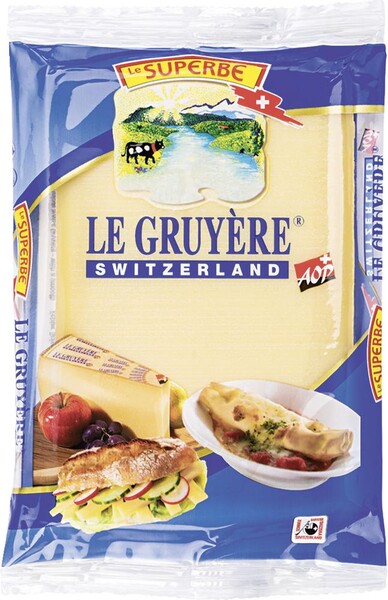 Сыр LeSuperbe Грюер 50%, 195г