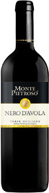 Вино красное сухое «Monte Pietroso Nero d'Avola» 2021 г., 0.75 л