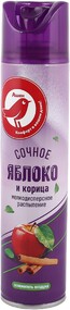 Освежитель воздуха АШАН Красная птица Сочное яблоко и корица, 300 мл