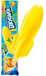 Мороженое Фруктовый лед , ананас, Джусики, Космический лёд, Bahroma, 70 гр., флоу-пак