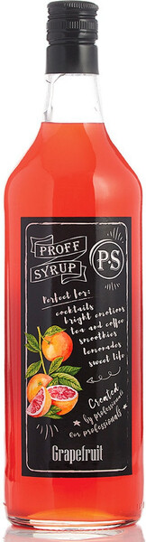 Сироп Proffsyrup Грейпфрут, 1.00л