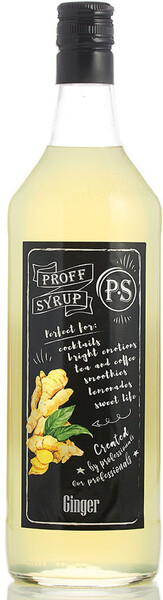 Сироп Proffsyrup Имбирь, 1.00л