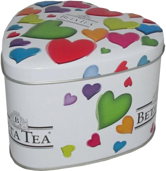 Чай черный Beta Tea Среднелистовой Музыкальная шкатулка Маленькие сердца