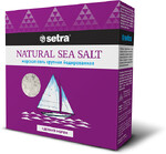 Соль морская SETRA крупная йодированная, 500г X 1 штука