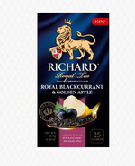 Чай Richard Royal Blackcurrant & Golden Apple черный 25 пакетиков