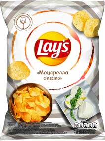 Чипсы картофельные LAY'S Моцарелла с песто 95г