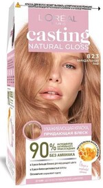Краска-уход для волос L'Oreal Paris без аммиака Casting Natural Gloss оттенок 823 Миндальный раф