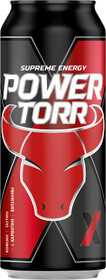 Напиток энергетический POWER TORR Х, 0.45л Россия, 0.45 L