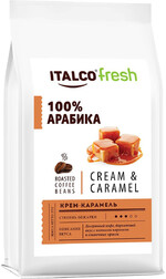 Кофе Italco fresh Арабика 100% (Крем-карамель) 375 гр. зерно (18)