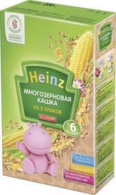 Каша Heinz многозерновая из 5 злаков 200 гр ППК