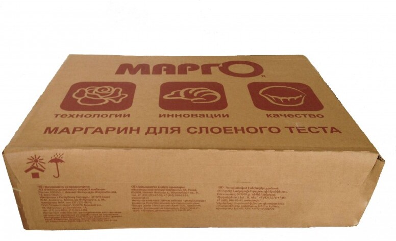 Маргарин Марго для слоеного теста 10кг