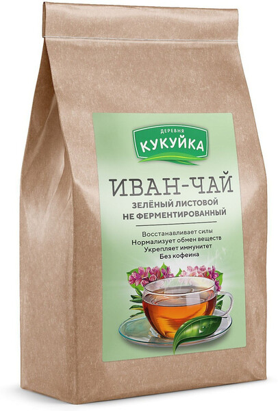 Иван чай зеленый крупнолистовой НЕ ферментированный, травяной чай, успокаивающий чай 200 г.