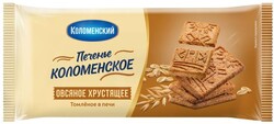 Печенье злаковое «Коломенское» Овсяное хрустящее, 120 г
