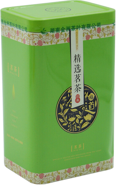 Чай зеленый китайский Молочный улун в жестяной банке 100 гр.