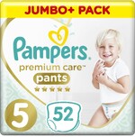 Подгузники-трусики Pampers Premium Care Pants №5 12-17кг 52шт