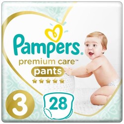 Подгузники-трусики Pampers Premium Care Pants 3 (6-11 кг, 28 штук)