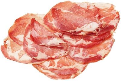 Шейка свиная Коппа Ризерва сыровяленая нарезка 70г