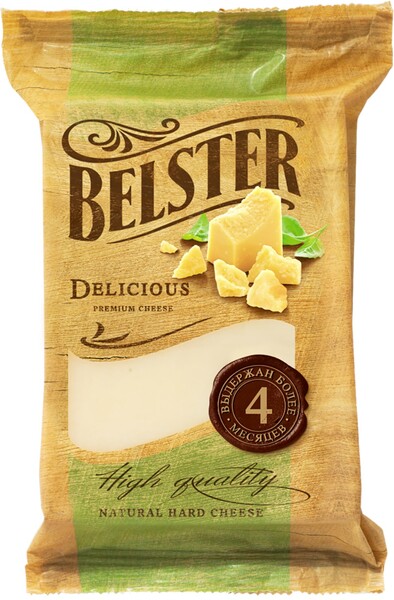 Сыр BELSTER твердый 40% без змж Россия, 240 г