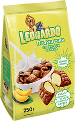 Готовый завтрак «Leonardo» Подушечки со вкусом банана, 250 г