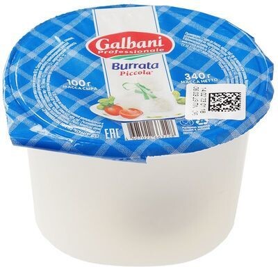 Сыр Буратта 50% жир. Galbani 340г