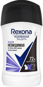 Дезодорант стик женский Rexona Ультраневидимая Защита 40мл