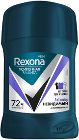 Дезодорант стик мужской Rexona Men Ультраневидимый 50мл