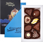 Набор шоколадных конфет Старинная открытка, Красный Октябрь, 85 гр.