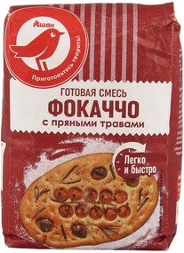 Смесь для фокаччо АШАН Красная птица, 400 г