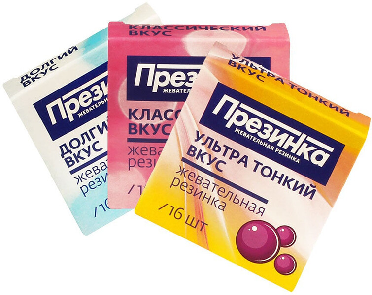 Резинка жевательная 