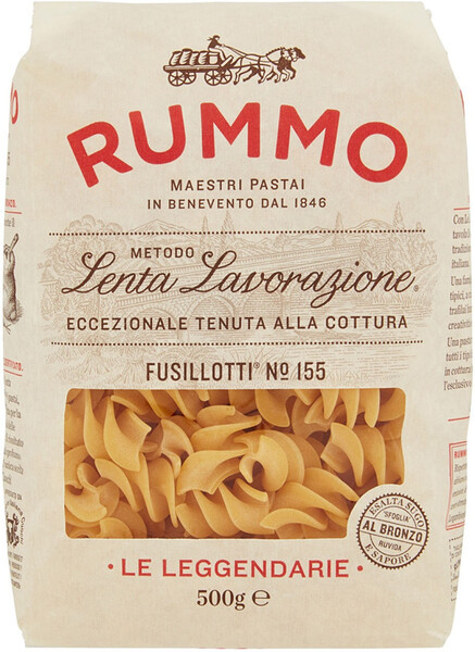 Макароны паста итальянские Rummo особые ФУЗИЛЛОТТИ 155, 500 гр.