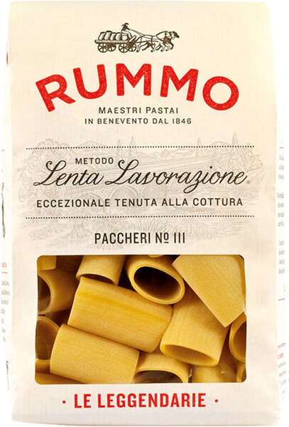 Макароны паста итальянские Rummo особые ПАККЕРИ 111, 500 гр.