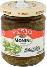Соус Monini Pesto alla Rucola, 190 гр., стекло