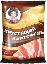 «Хрустящий картофель», чипсы со вкусом бекона, 40 г