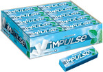 «Impulse», жевательная резинка со вкусом «Мята», без сахара, 14 г