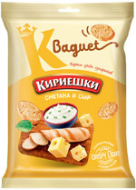 Сухарики Кириешки baguet сметана/сыр, 50 гр., флоу-пак