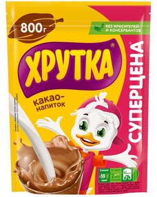 Какао-напиток «ХРУТКА» быстрорастворимый, 800 г