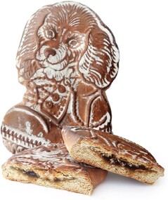 Тульский пряник с фруктовой начинкой, 350 гр.