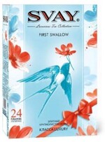 Чай Svay first swallow ассорти 24 пирамидки, 60 гр., картон