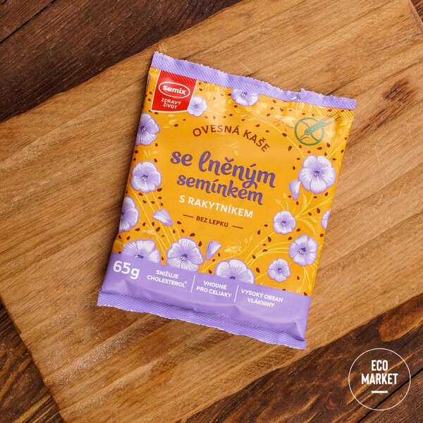 Каша овсяная с ягодами облепихи SEMIX, 65 г