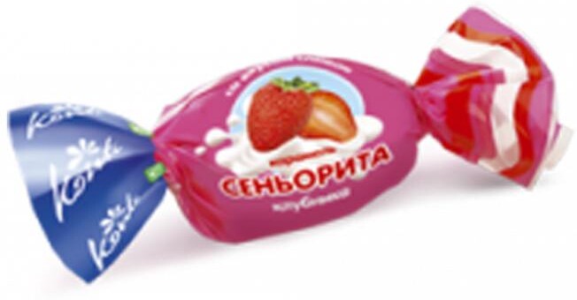 Конфеты Конти Сеньорита клубника, 1кг