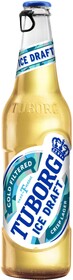 Пиво Tuborg Ice Draft светлое пастеризованное, 480 мл