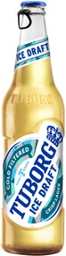 Пиво Tuborg Ice Draft светлое пастеризованное, 480 мл