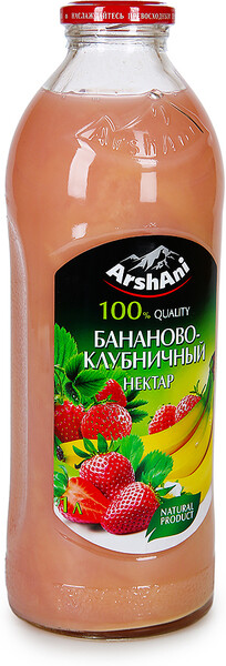 Нектар ArshAni Банан и клубника, 1 л